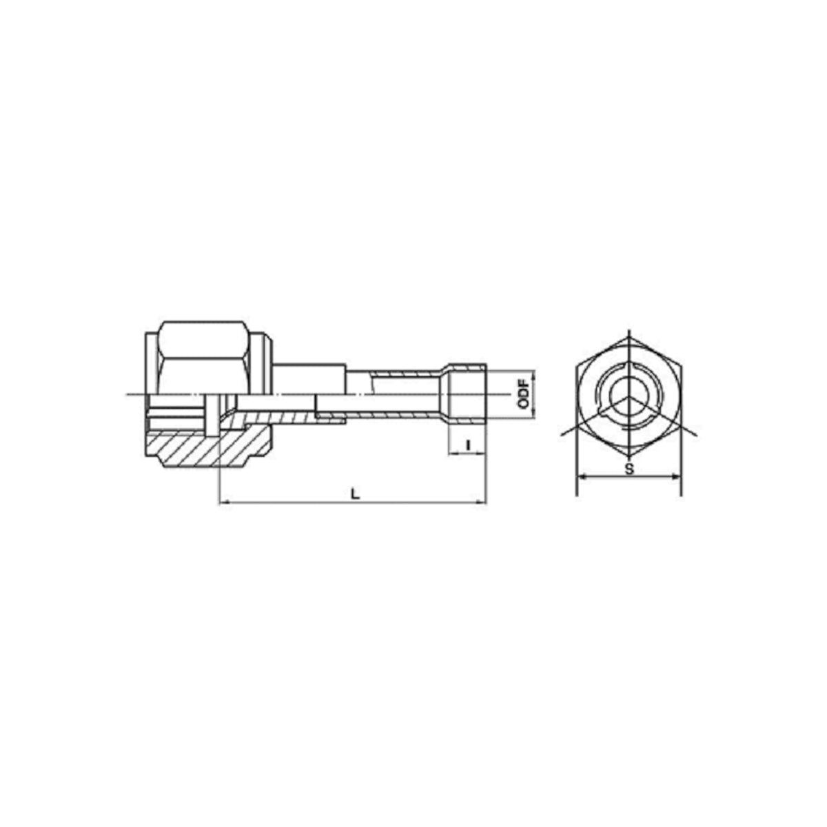 Lötadapter RAFL- 22mm Robinair