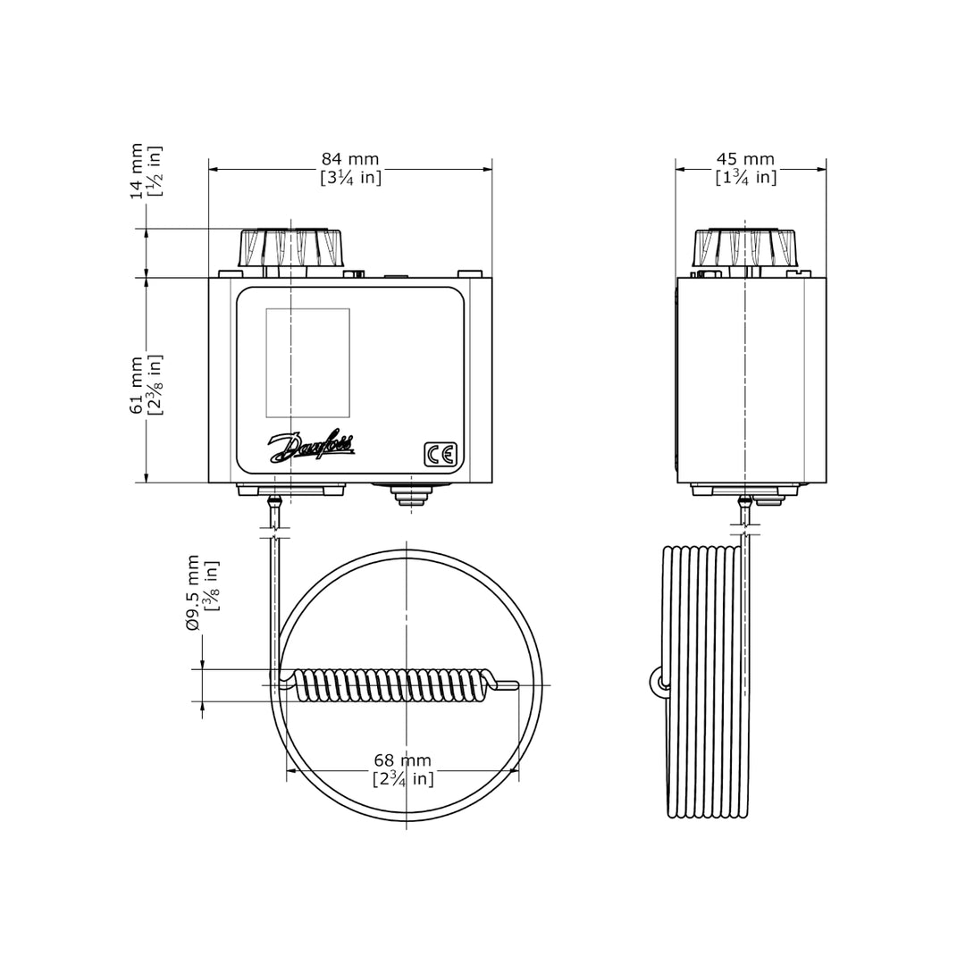 Thermostat KP61 060L110266 Danfoss