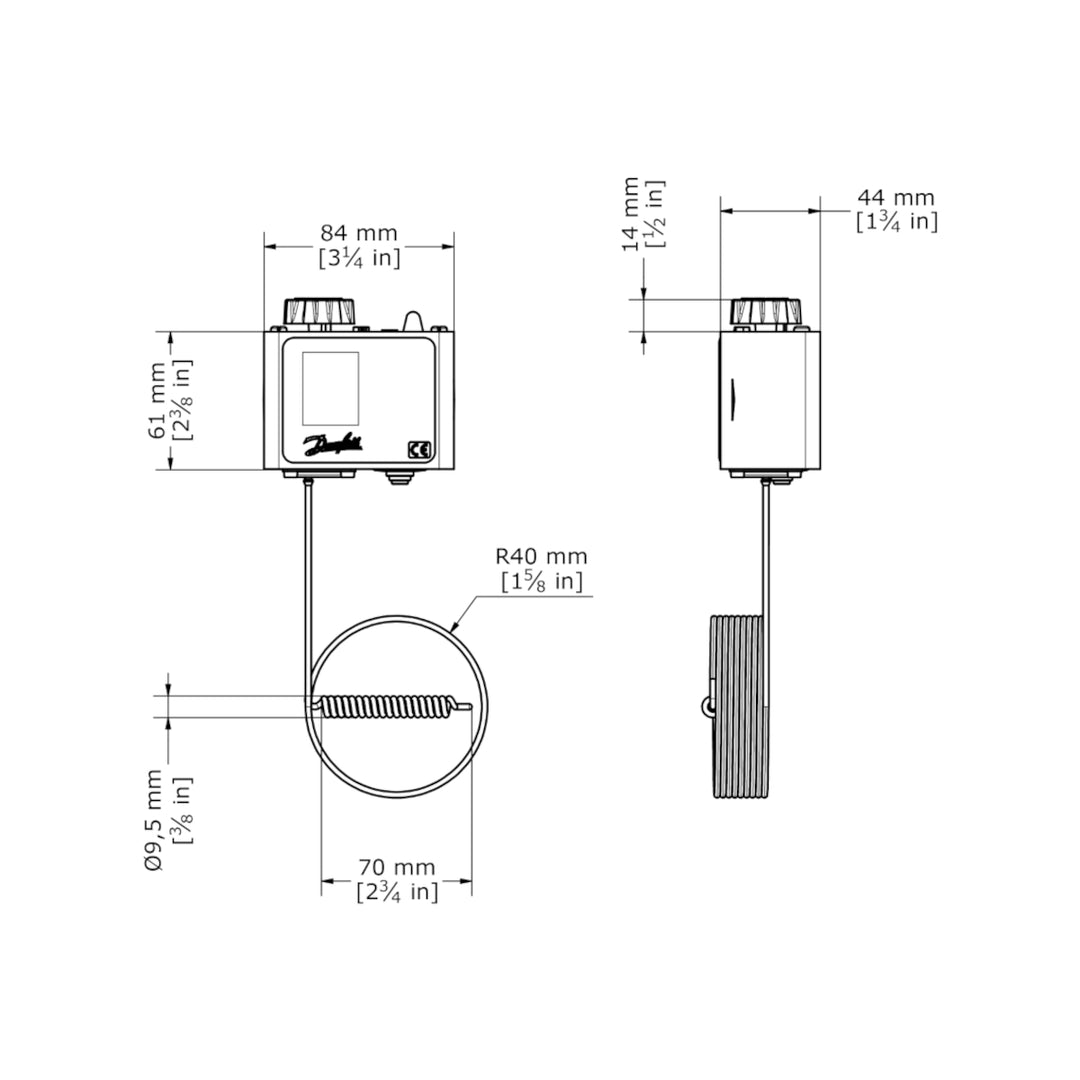 Thermostat KP61 060L112866 Danfoss