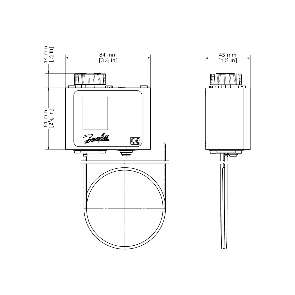 Thermostat KP69 060L111266 Danfoss