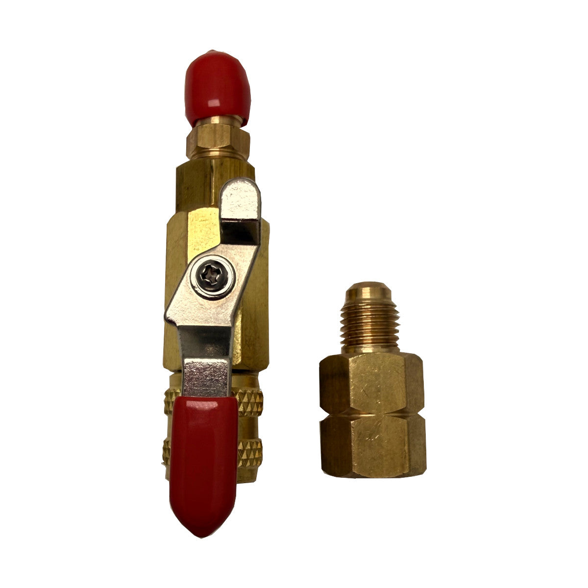 Adapter with valve R600A, R32, R290